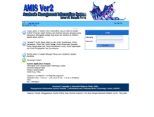 Tablet Screenshot of amis.unimap.edu.my