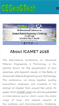Mobile Screenshot of icamet.unimap.edu.my