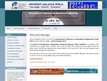 Tablet Screenshot of icobe.unimap.edu.my